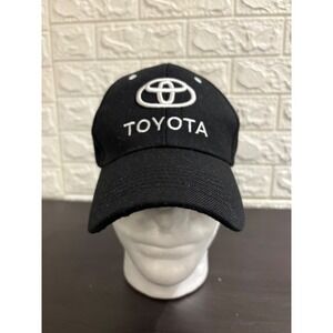 Toyota‎ of Hollywood Hat Cap Black Embroidered Logo Automotive Fan Adjustable
